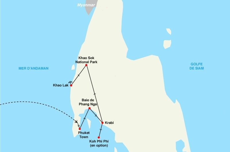Circuit Kappa Découverte - Les Perles du Sud et Séjour Au Club Coralia Menara Khaolak 4* pas cher photo 2