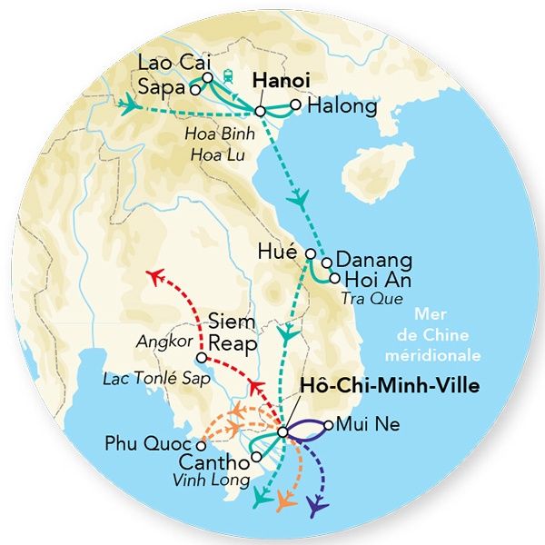 Merveilles du Vietnam & Balnéaire Mui Ne - 18J/15N - 2026 - Limité à 24 pers. pas cher photo 2