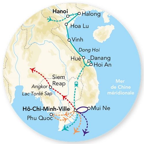 Splendeurs du Vietnam & séjour Angkor 15J/12N - 2026 - Limité à 28 pers. pas cher photo 2