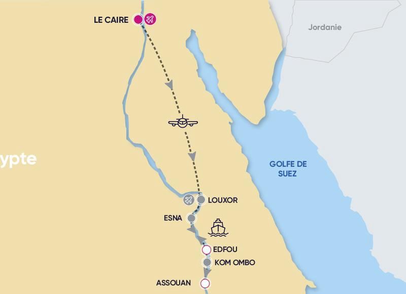 Combiné Perles du Nil 5* avec visites et Grand musée du Caire pas cher photo 2
