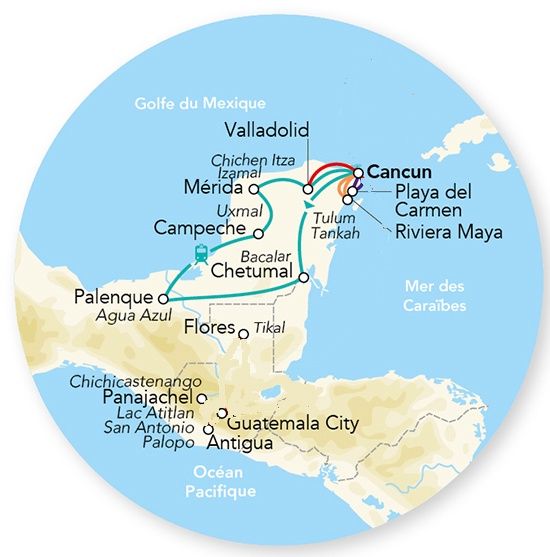Circuit Splendeurs du Yucatan et Balnéaire Riviera Maya pas cher photo 2