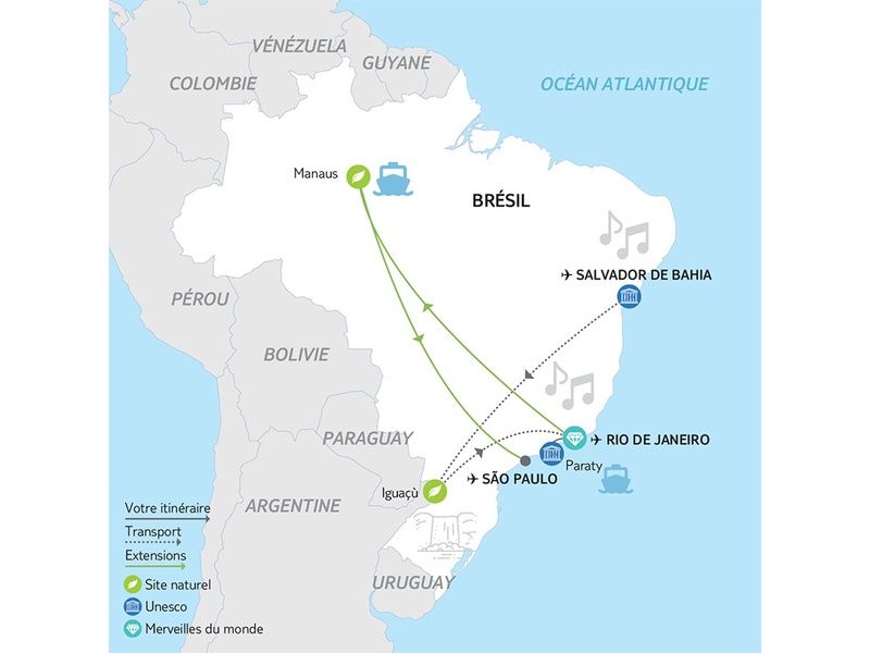 Circuit sur un air de samba pas cher photo 12