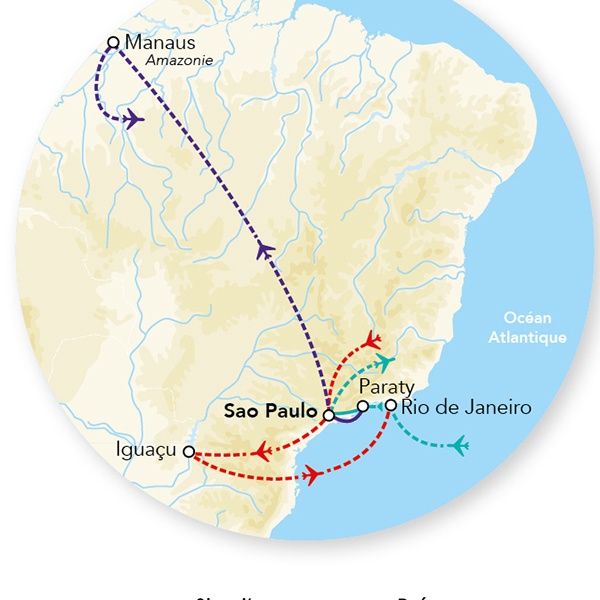 Circuit Splendeurs du Brésil et Séjour Amazonie pas cher photo 2