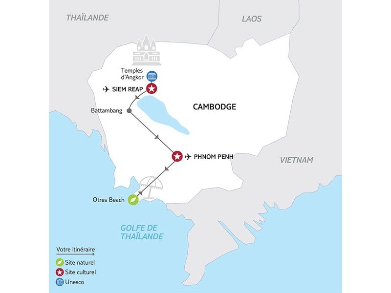 Circuit Ancestral Cambodge avec extension à Singapour pas cher photo 16