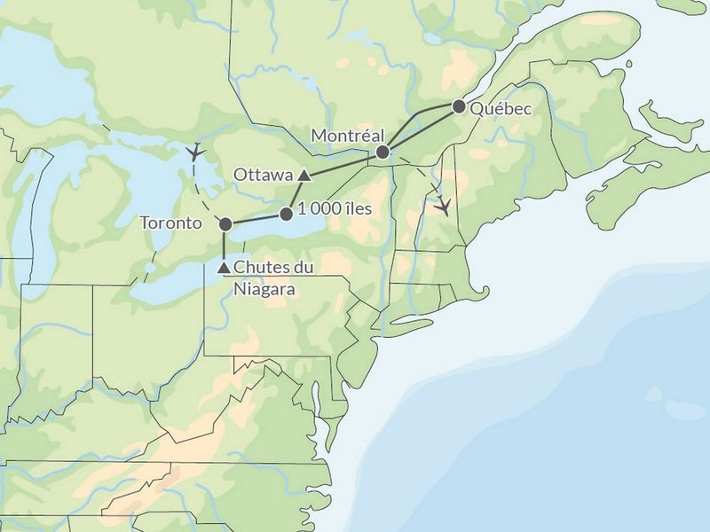 Circuit I Love Canada - 8J/6N pas cher photo 2