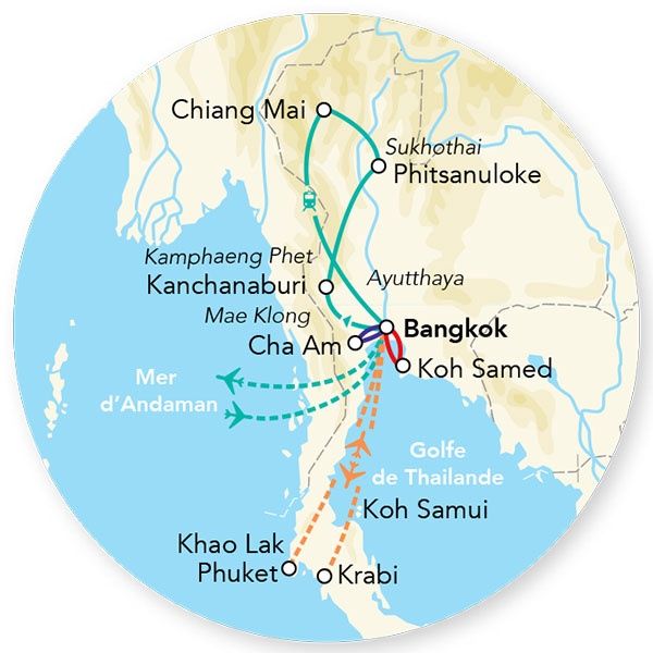 Circuit Splendeurs de Thaïlande et extension Kho Samui 13J/10N pas cher photo 2
