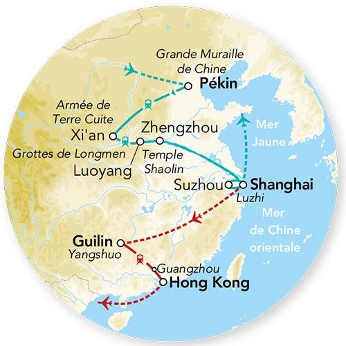 Splendeurs de Chine et Extension sud de la Chine et Hong Kong 15J/12N pas cher photo 3