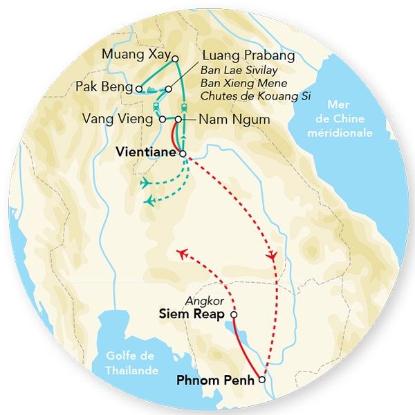 Immersion au Laos et Cambodge 16J/13N pas cher photo 2