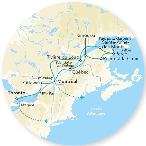 Splendeurs du Canada & Gaspésie 15J/13N - 2026 pas cher photo 2