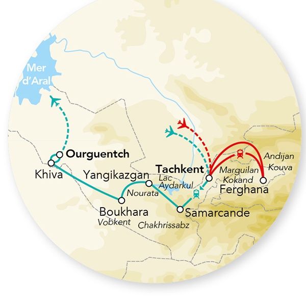 Splendeurs d'Ouzbékistan 12J/10N - 2026 - Limité à 26 pers. - (Flex) pas cher photo 2