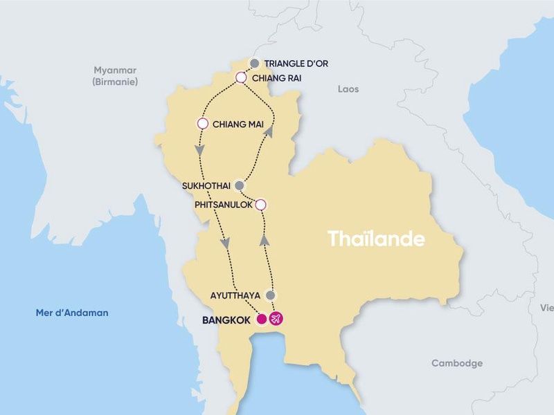 THAÏLANDE | 10j/7n - Circuit "Essence de Thaïlande" - en hôtel 3* et 4* pas cher photo 2