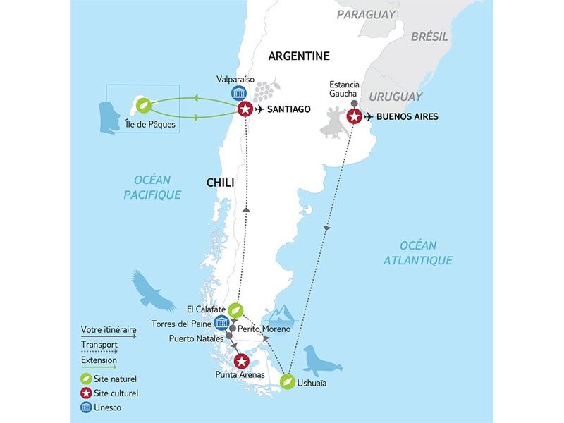 Circuit De l'Argentine au Chili et Extension Île de Pâques pas cher photo 24