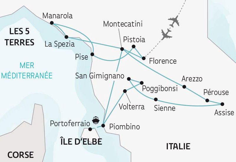 Circuit Le Grand Tour de Toscane pas cher photo 1