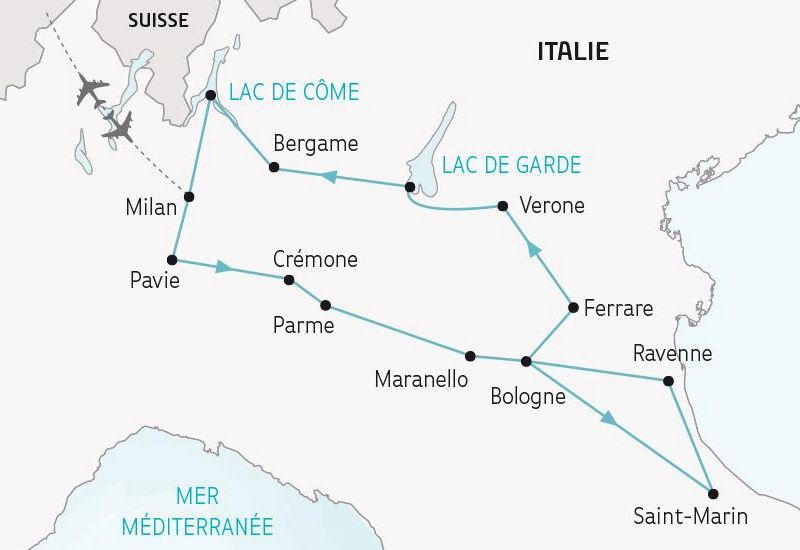 Circuit Les villes d'art du Nord de l'Italie pas cher photo 1