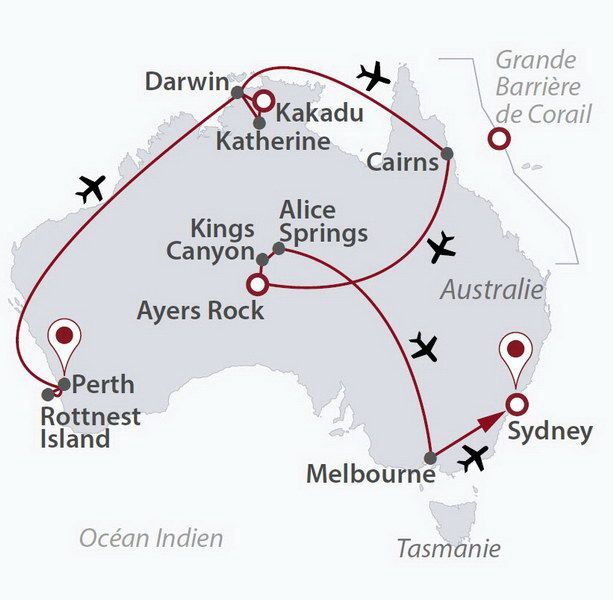 La Grande Traversée de l'Australie - Vols Premium Economy pas cher photo 3