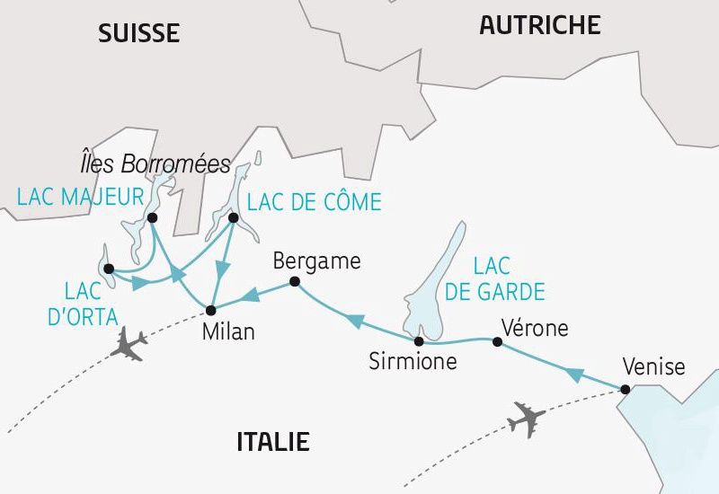 Circuit Les Lacs Italiens, Milan, Venise pas cher photo 10