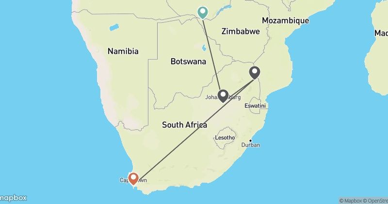 Circuit Légendes du Cap et de la savane + extension aux chutes Victoria 4* pas cher photo 17