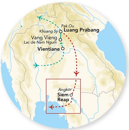 Circuit Splendeurs du Laos extension Cambodge - Angkor pas cher photo 19