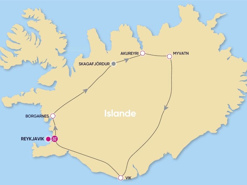 Circuit Estival Aventures en terres islandaises Islande pas cher photo 2