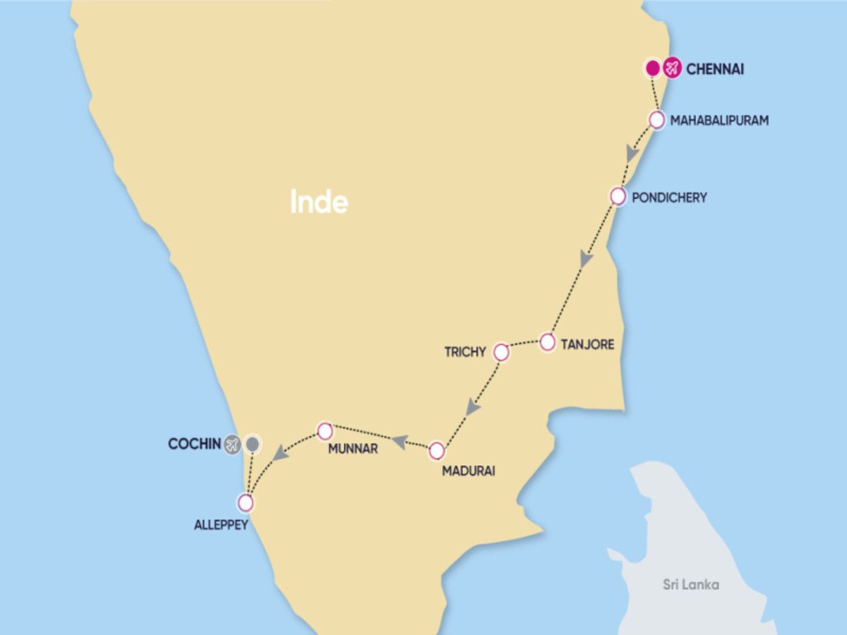 Circuit des Cités Sacrées aux Lagunes de Kerala pas cher photo 2