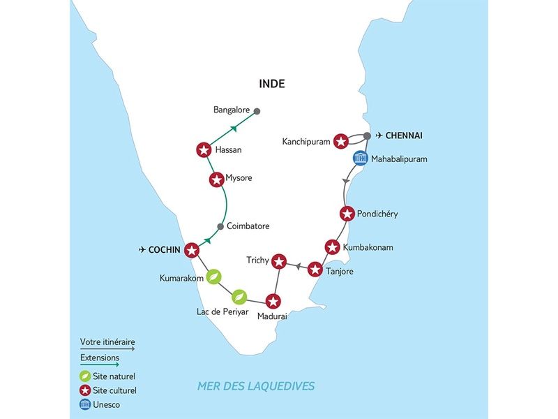 Circuit LInde du Sud + Extension à Bangalore, au pays où les dieux dansent pas cher photo 18