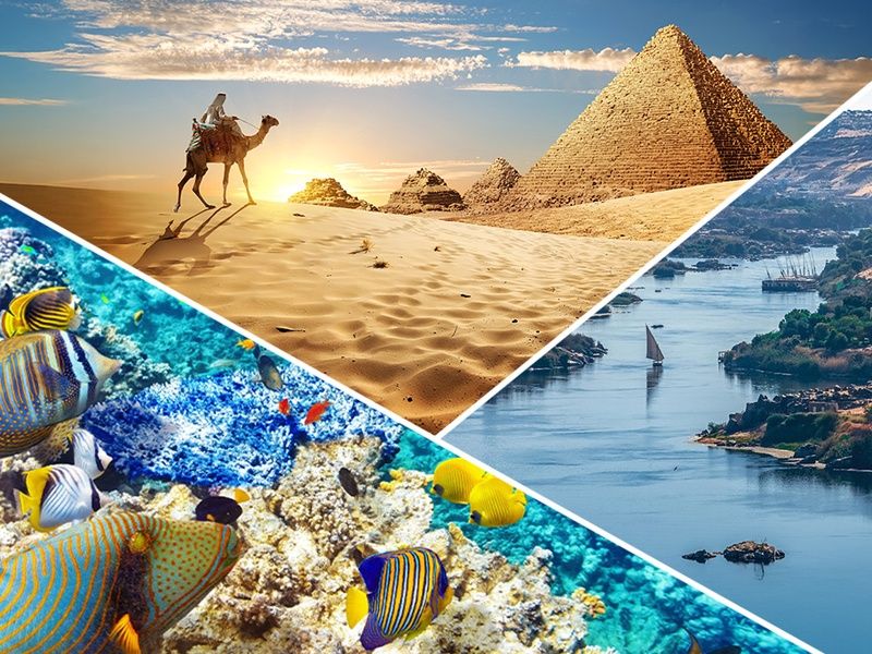 Combiné Ô Merveilles de l'Egypte 4* pas cher photo 1