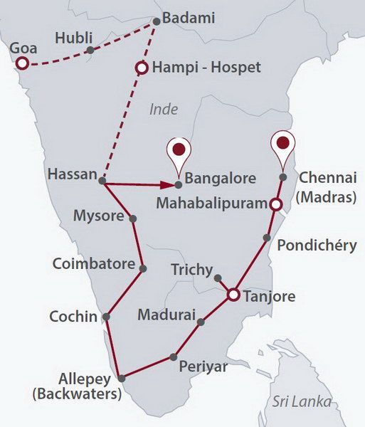 TEMPLES ET EPICES EXTENSION KARNATAKA pas cher photo 15