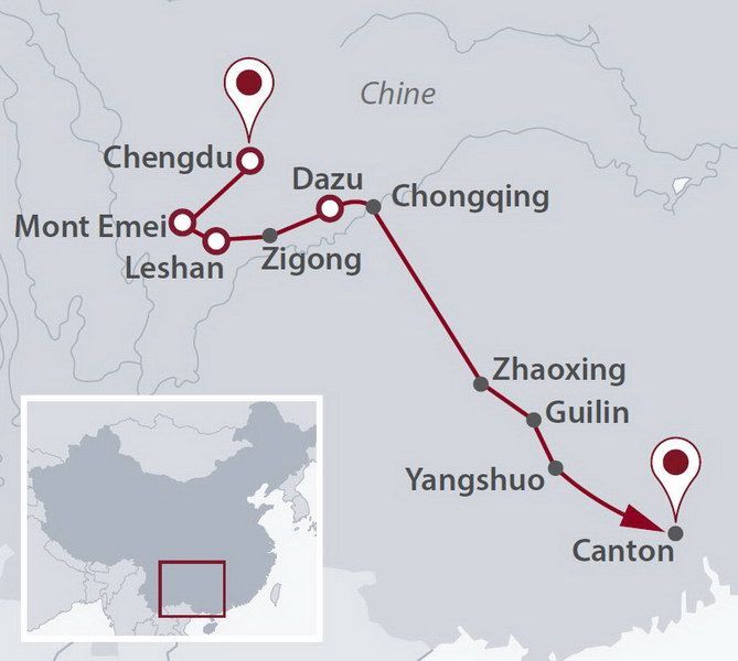 CHINE DU SUD AU FIL DU TEMPS pas cher photo 16