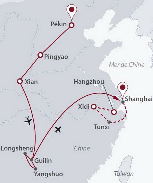 CHINE INTIMISTE EXT HUANGSHAN pas cher photo 19