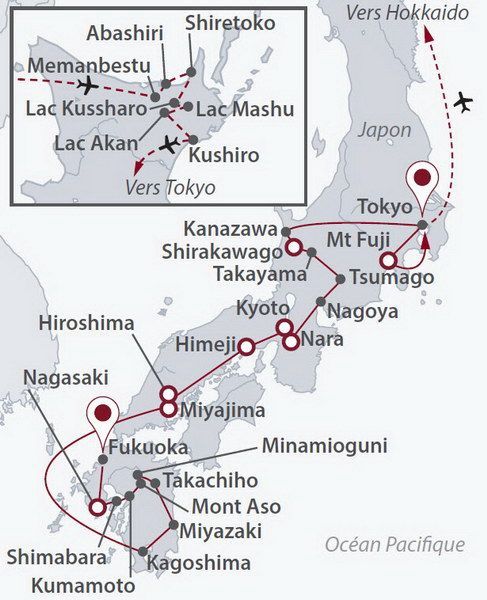 LA GRANDE TRAVERSEE DU JAPON EXT HOKKAIDO pas cher photo 23