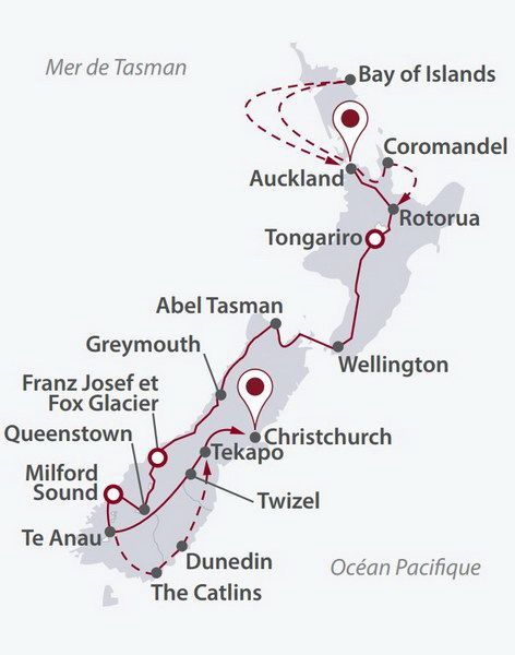CIRCUIT LA NOUVELLE ZELANDE EN LIBERTE DEPART AUCKLAND pas cher photo 13