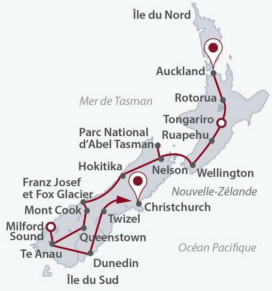 CIRCUIT FJORDS ET MAORIS VOLS ECO PREMIUM pas cher photo 15