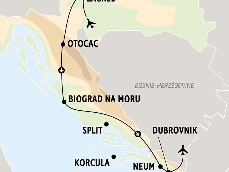 Circuit Regard sur les trésors de la Croatie (de Zagreb à Dubrovnik) - 8 jours / 7 nuits pas cher photo 2