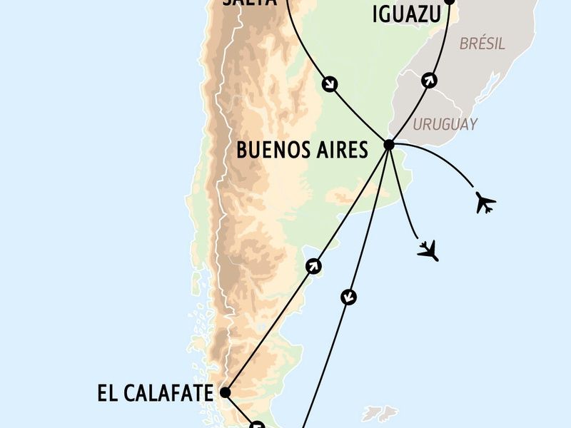 Circuit Confidentiel Argentine pas cher photo 2