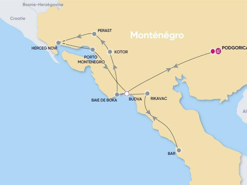 Autotour Les perles du sud du Monténégro & Ôclub Experience Vile Oliva Petrovac 4* pas cher photo 2