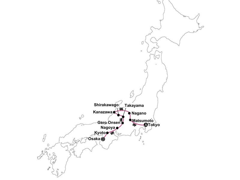 Grande Traversée des Alpes Japonaises : Circuit individuel en 3* pas cher photo 2
