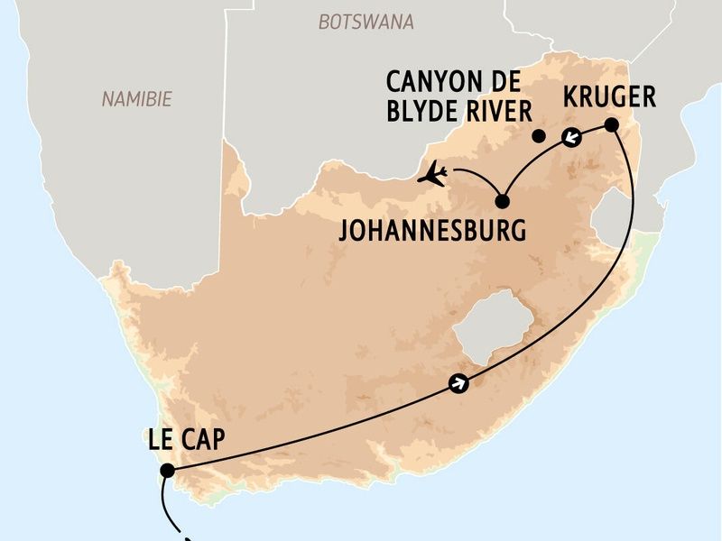 Circuit Regard sur l'Afrique Sud, du Cap au Parc Kruger pas cher photo 2