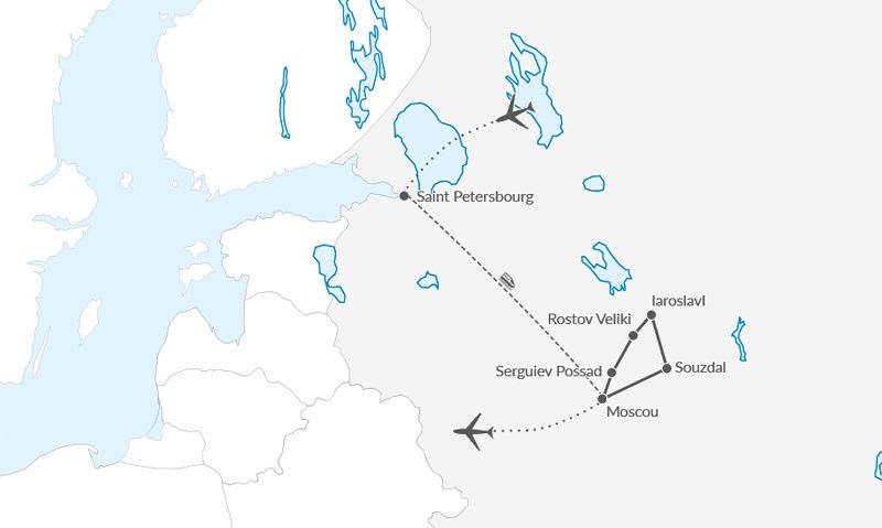 Circuit Cap sur la Russie et l'Anneau d'Or pas cher photo 2