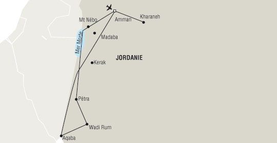 Circuit Trésors de Jordanie sur vol Royal Jordanian pas cher photo 6