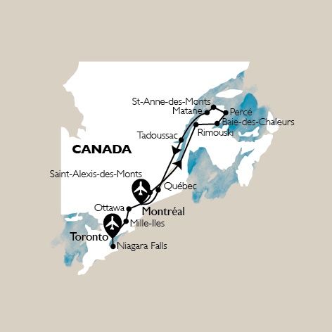 Circuit Canada Grandiose 2021 - 38 personnes maximum pas cher photo 2