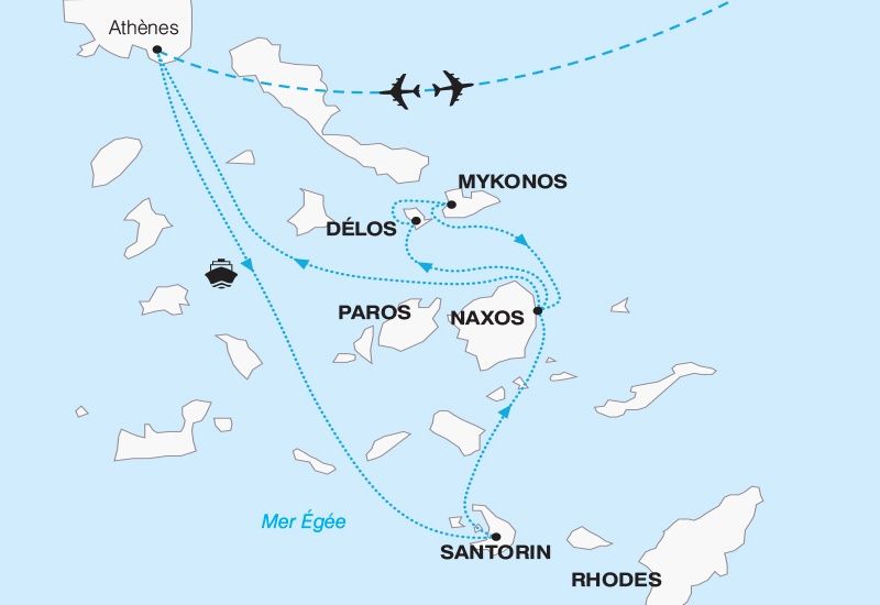 Les Cyclades, Magie des îles grecques pas cher photo 8