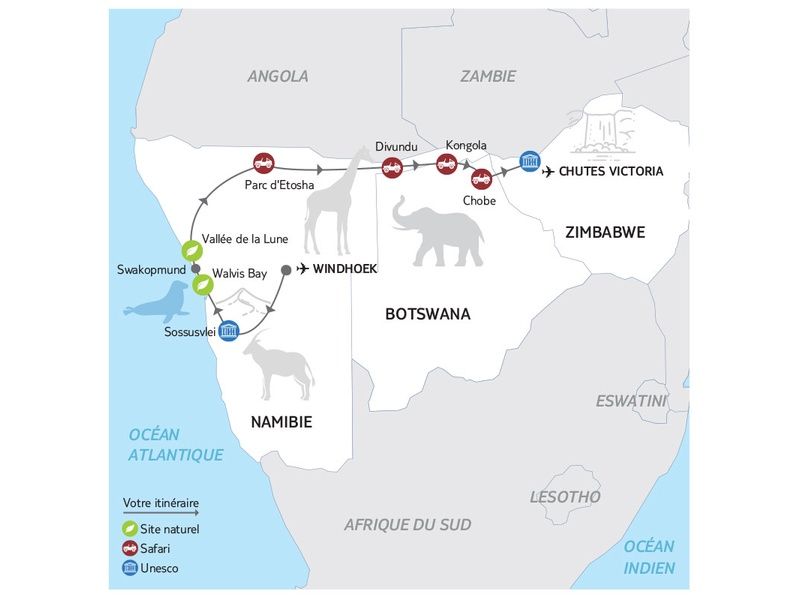 Circuit Trésors d'Afrique australe pas cher photo 27