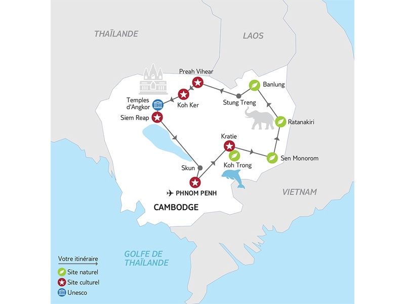 Circuit Cambodge authentique pas cher photo 23