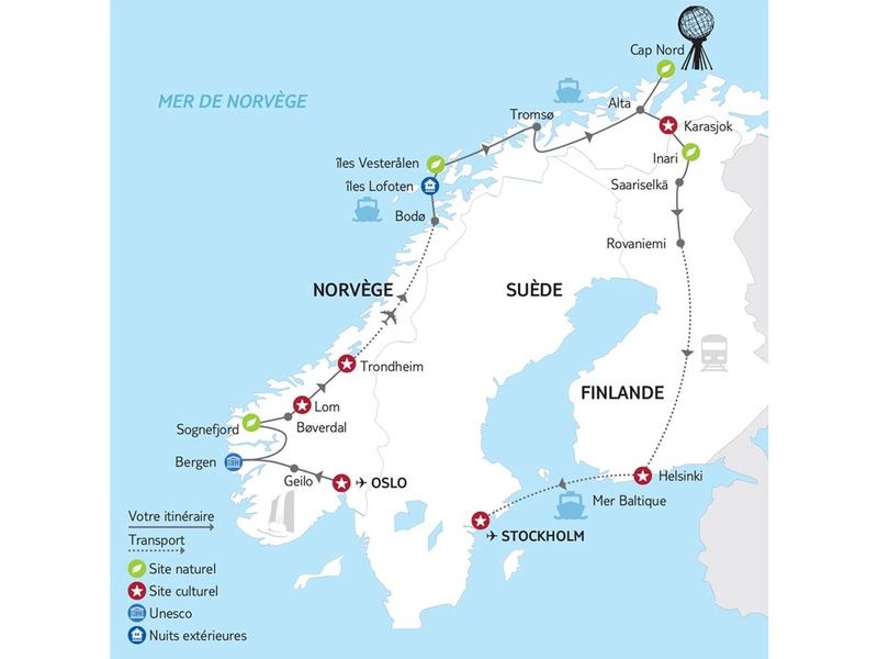 Circuit La grande traversée de la Scandinavie pas cher photo 18
