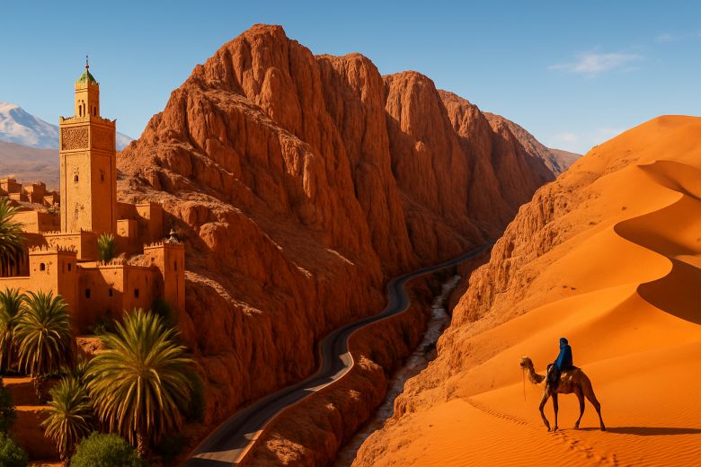 Marrakech, Gorges de Dadès et Désert de Merzouga pas cher