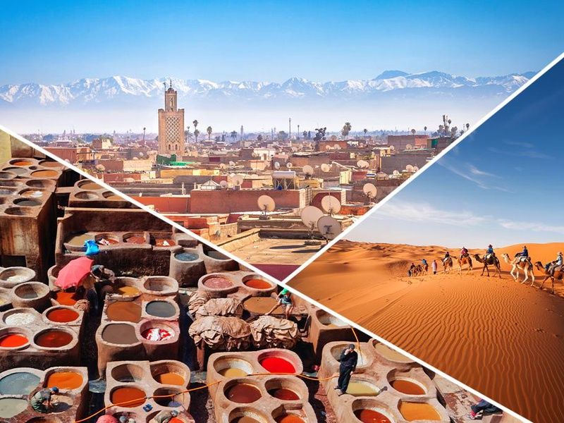 Circuit Marrakech Fès & Désert de Merzouga 3* pas cher