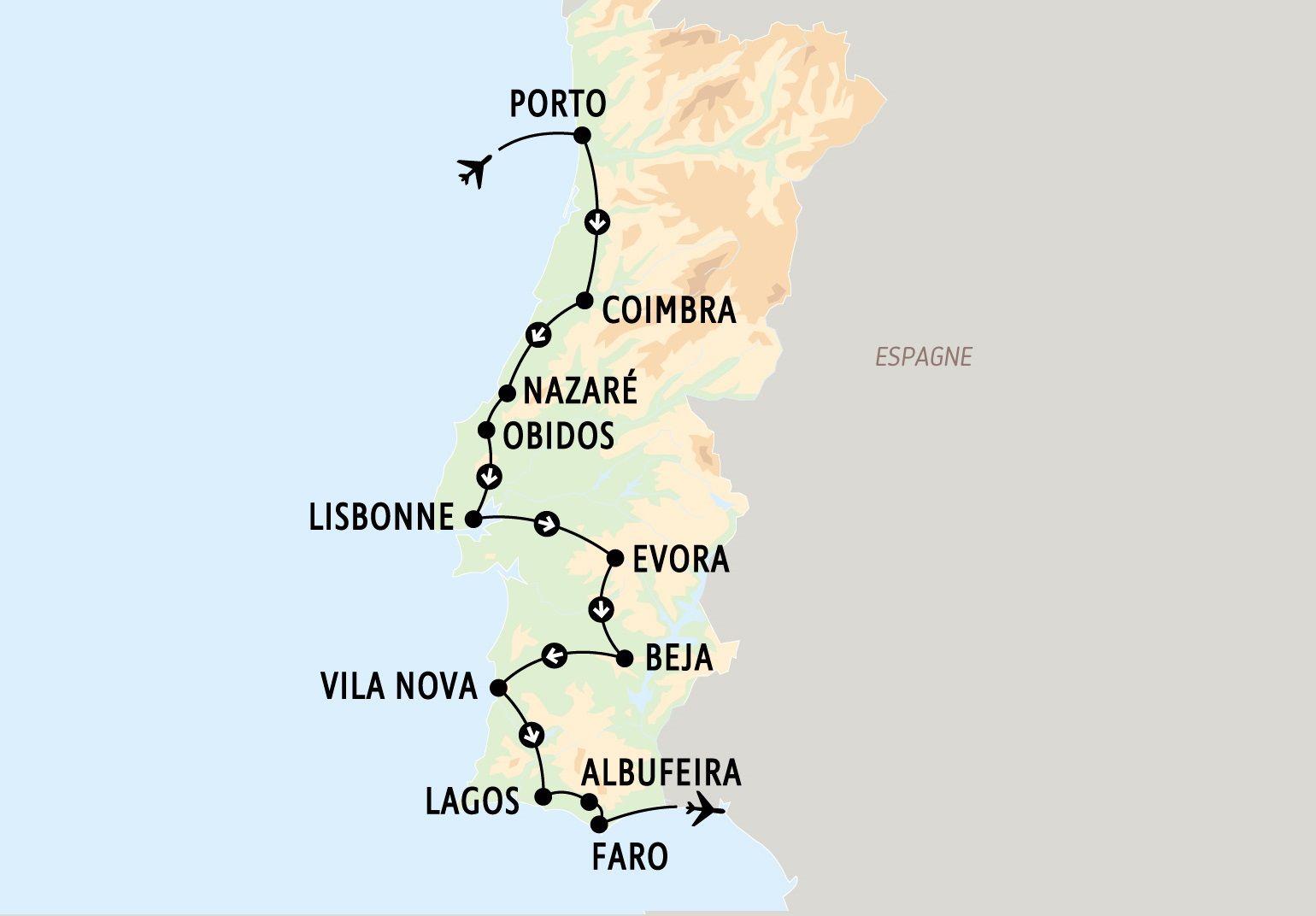 Autotour Grand tour du Portugal 2025 pas cher photo 1