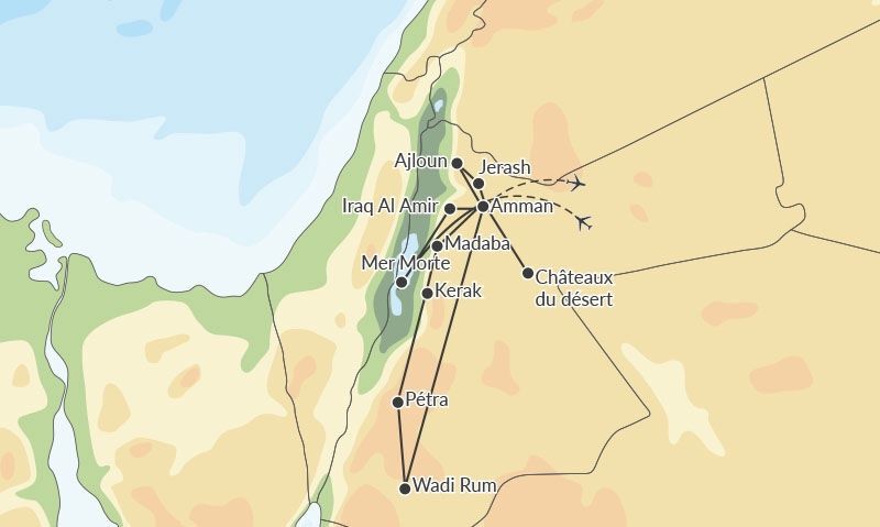 Circuit l'essentiel de la Jordanie pas cher photo 2
