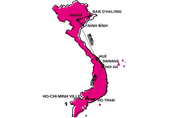 Circuit De la Baie d'Halong à la Mer de Chine 4* pas cher photo 2