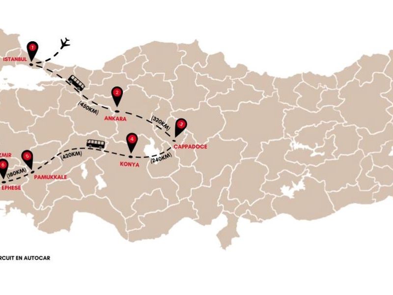 Circuit Turquirama et soleil pas cher photo 2